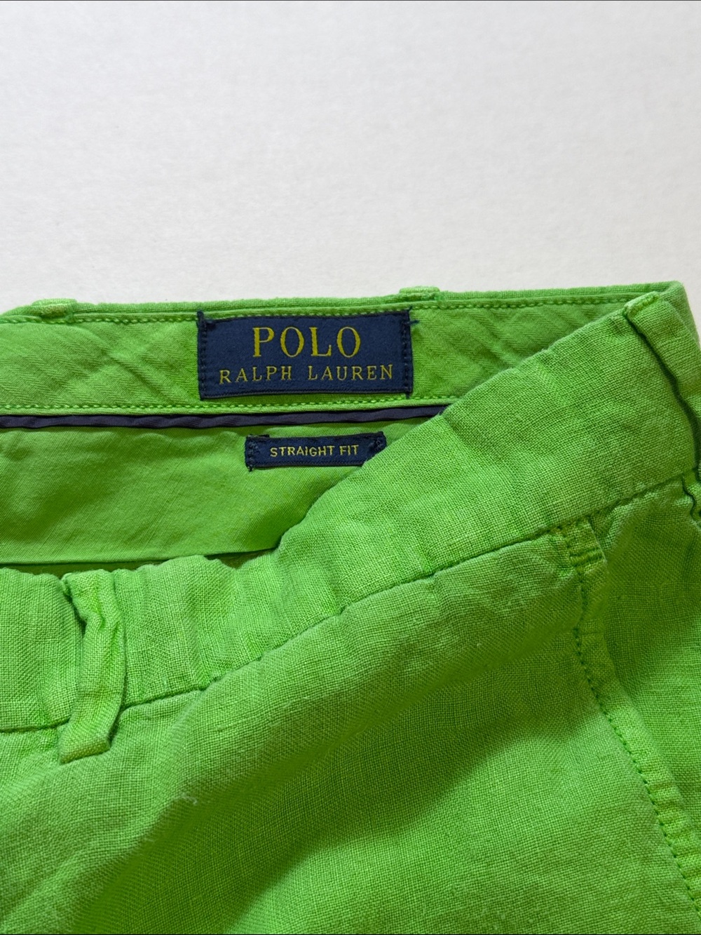 Polo RALPH LAUREN Men's Straight Fit Flat Front Linen Pants - Picture 2 of 10